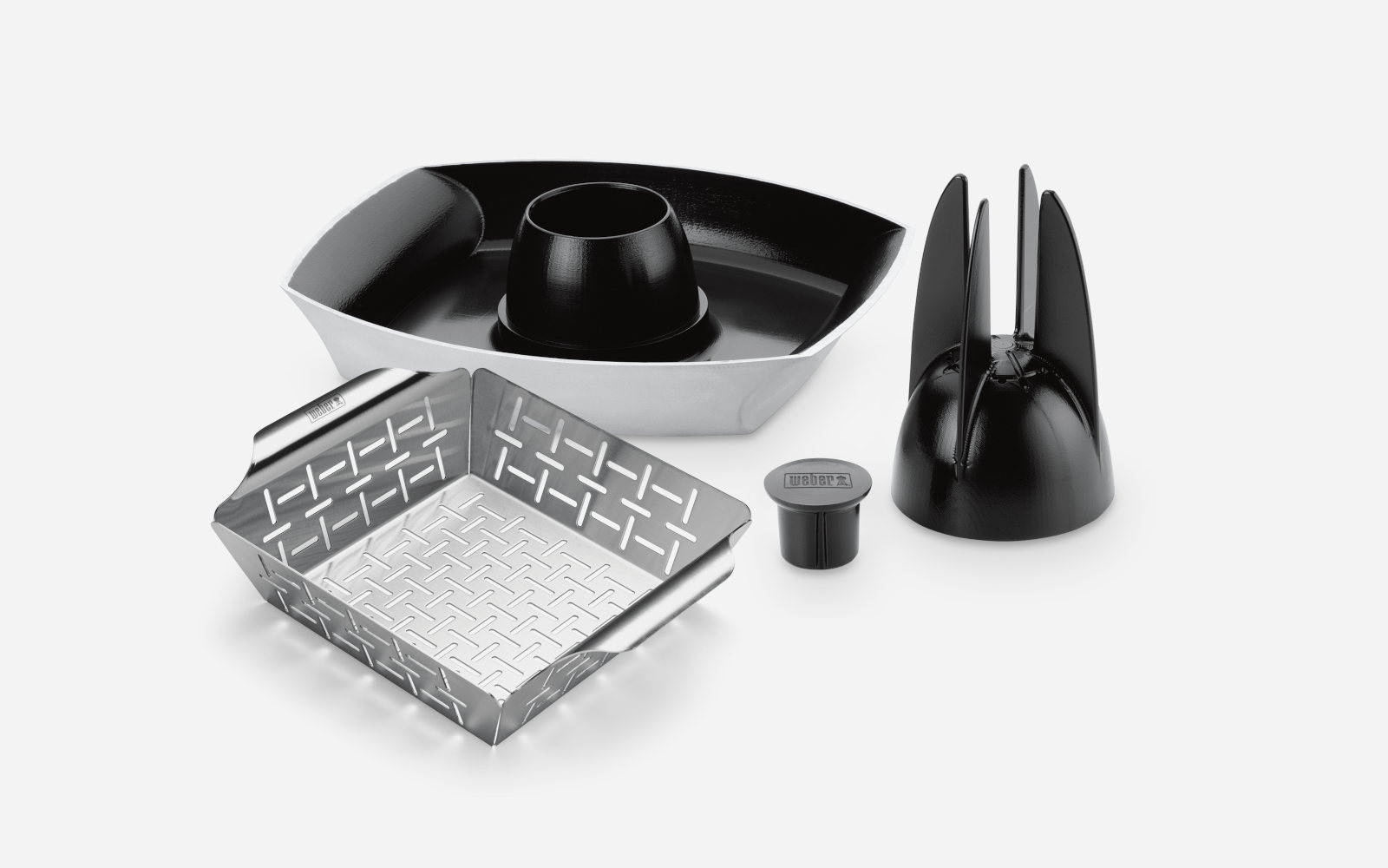 Weber Grillkörbe, Rippchen- & Geflügelhalter