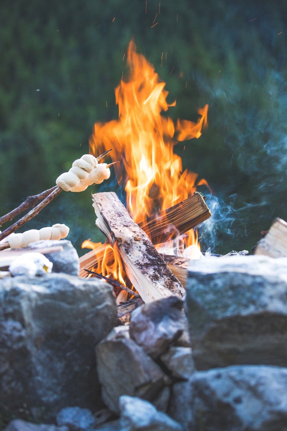 Stockbrot Rezept Schritt für Schritt