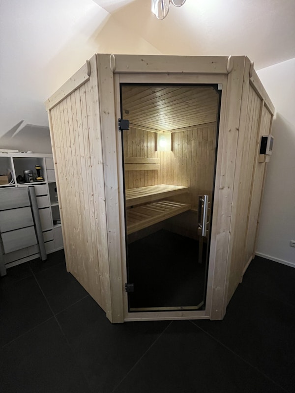 Karibu Sauna Lilja Content Bild Karibu Sauna Lilja Content Bild