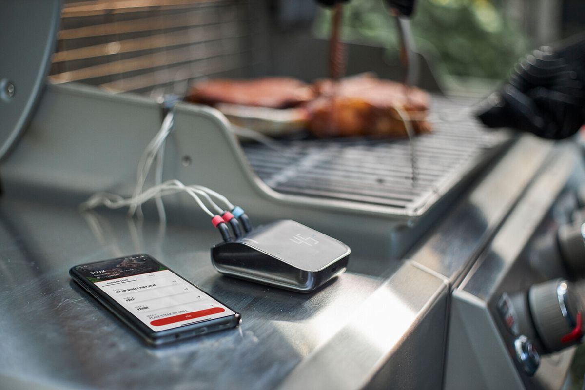 Mit dem Smart Grilling Hub wird jeder Weber Grill zum Smartgrill