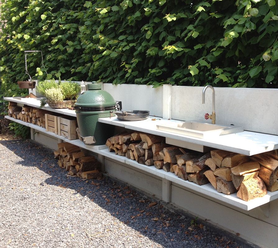 Die Grillküche aus Beton von WWOO