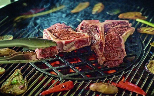 Steak vom Rind
