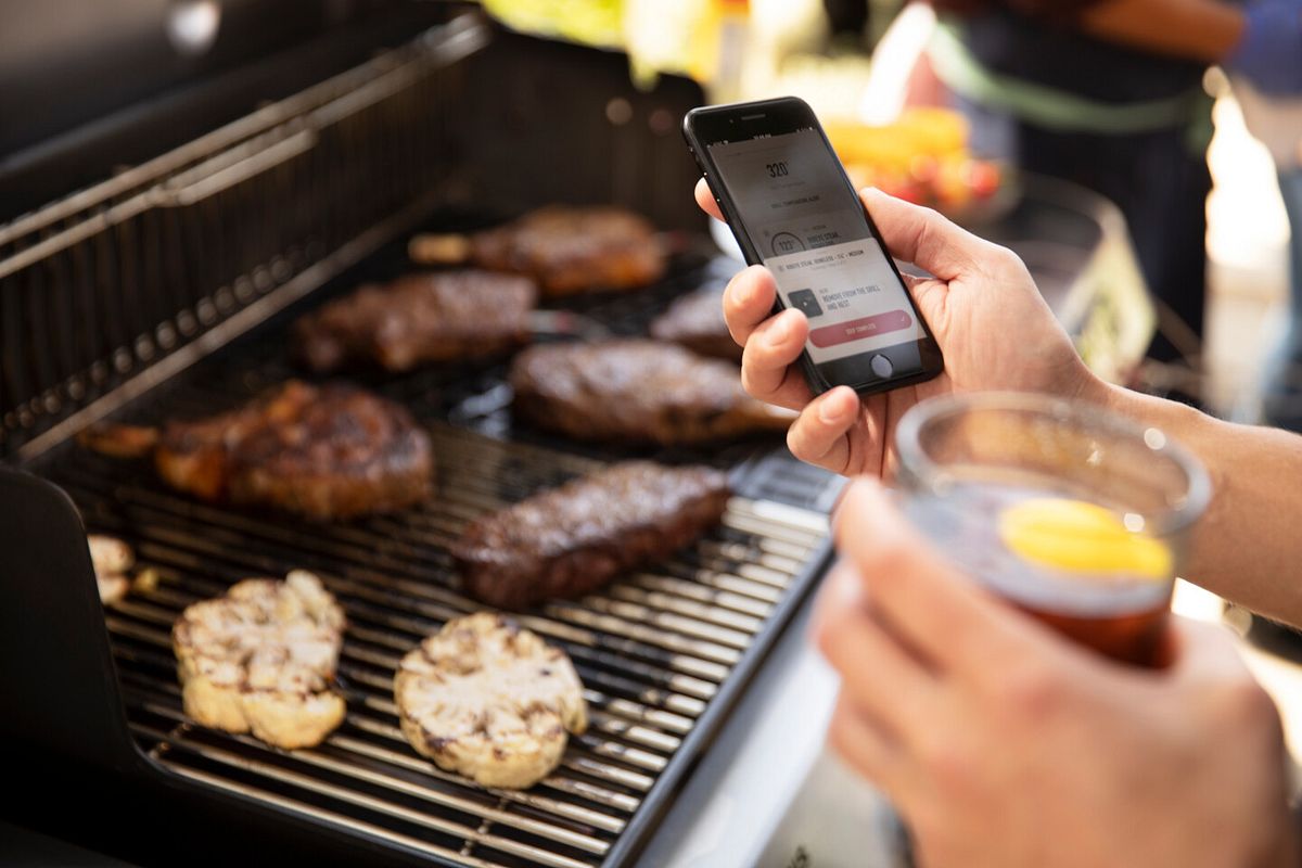 Mit dem Weber Connect Grillassistenten können Sie auf den Punkt genau grillen