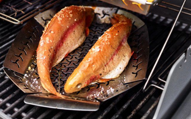 gegrillter Fisch