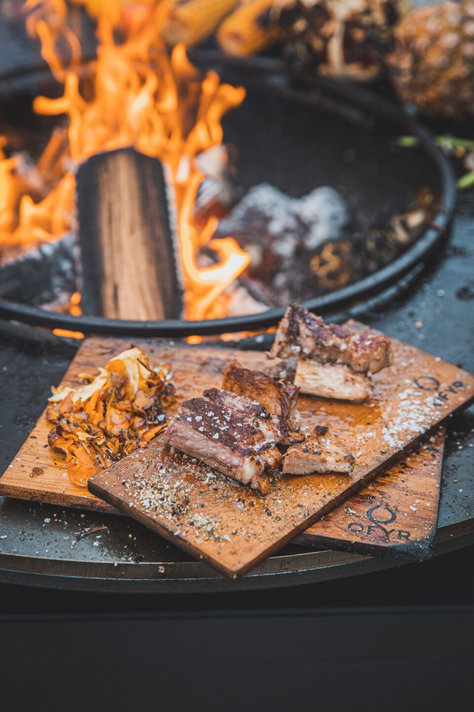 Selbstverständlich darf neben all dem leckeren Gemüse auch das Grillfleisch nicht fehlen!