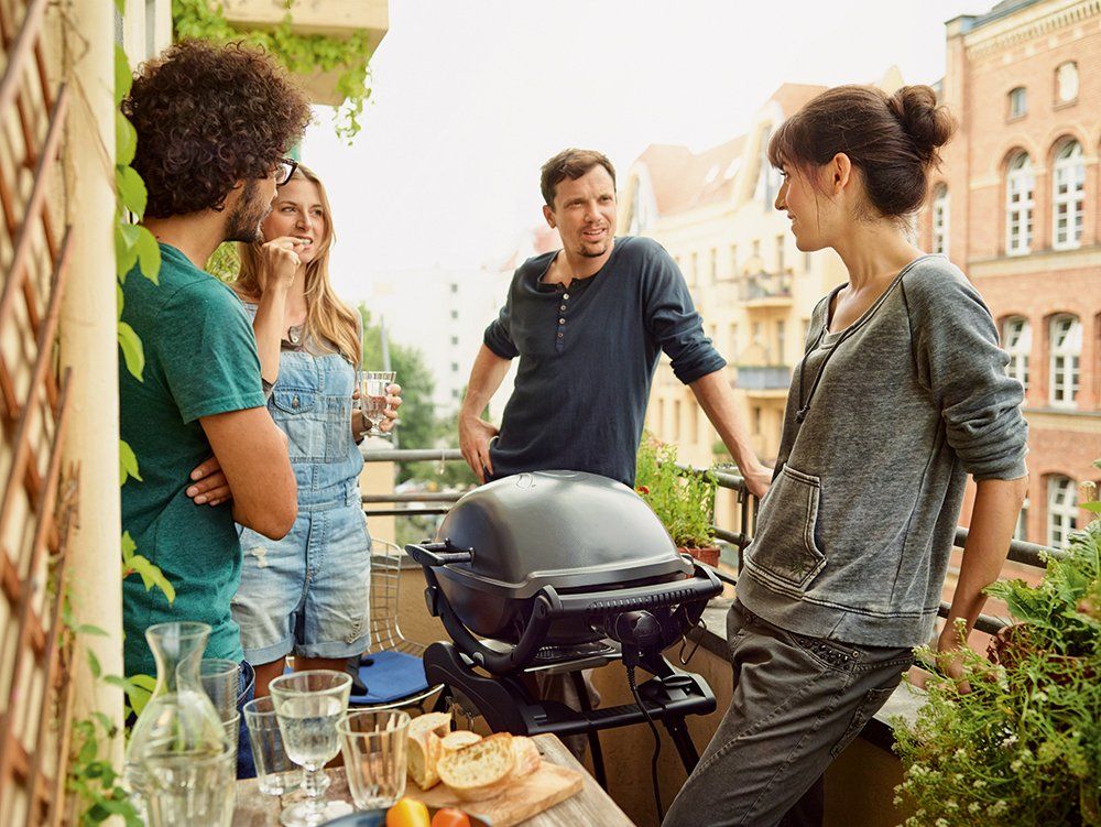 Ideal für den Balkon: Rauchfrei grillen mit einem Elektrogrill