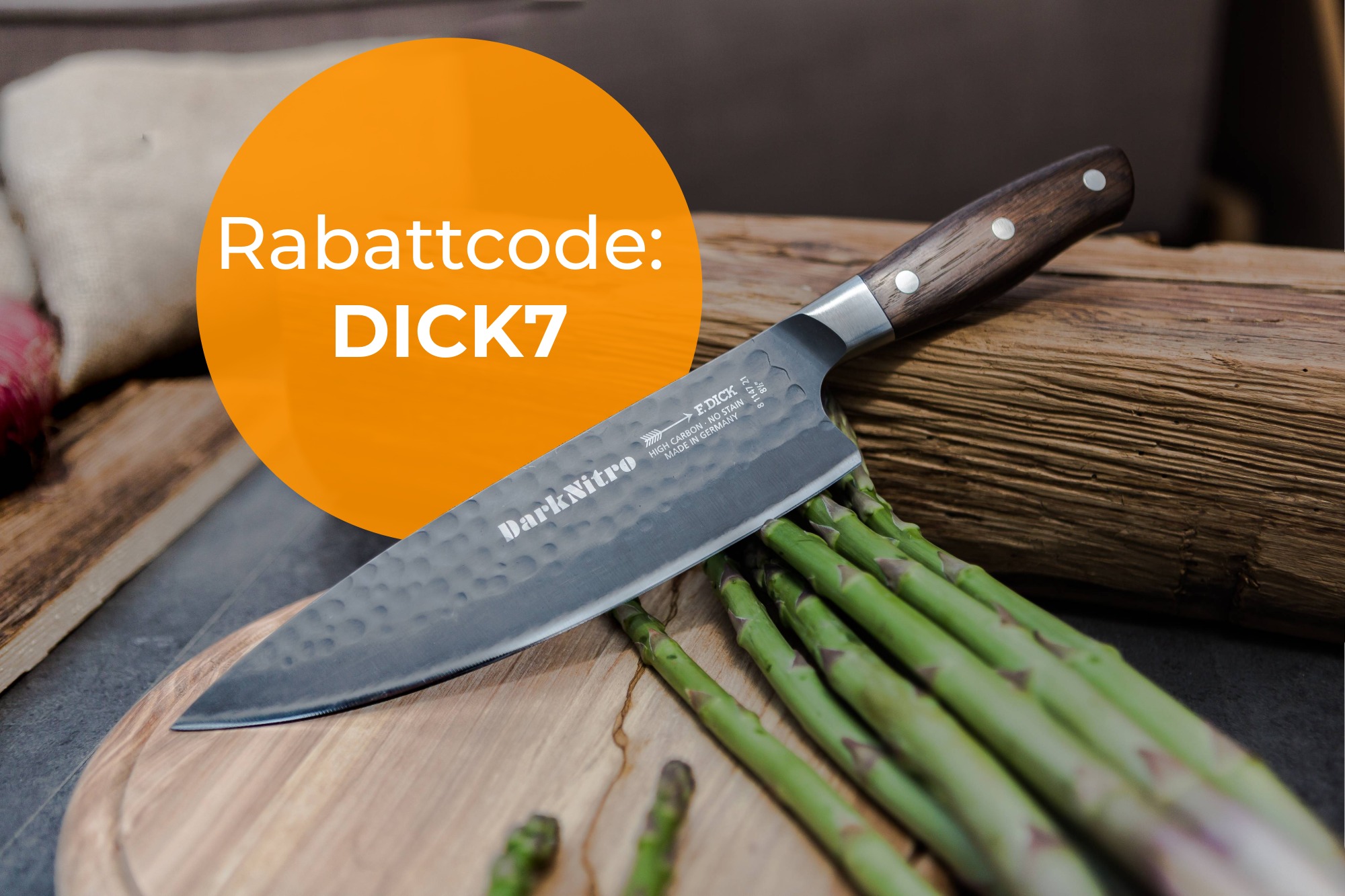 7% auf Messer von Dick