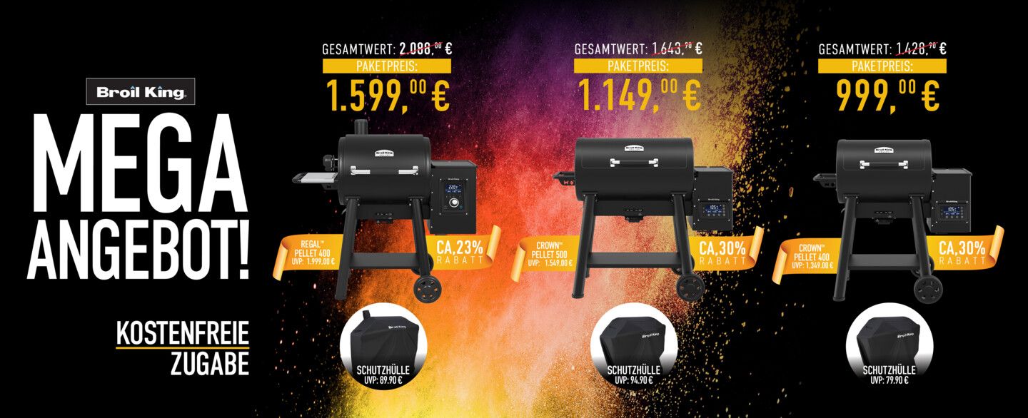 Mega Angebote von Broil King zum Gasgrill Saisonstart