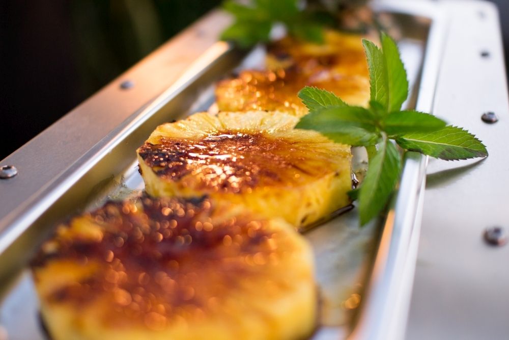Asteus Ananas karamelisiert