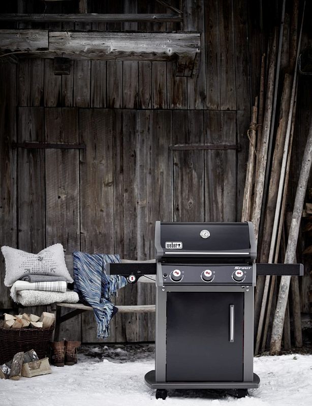 Wintergrillen-Gasgrill