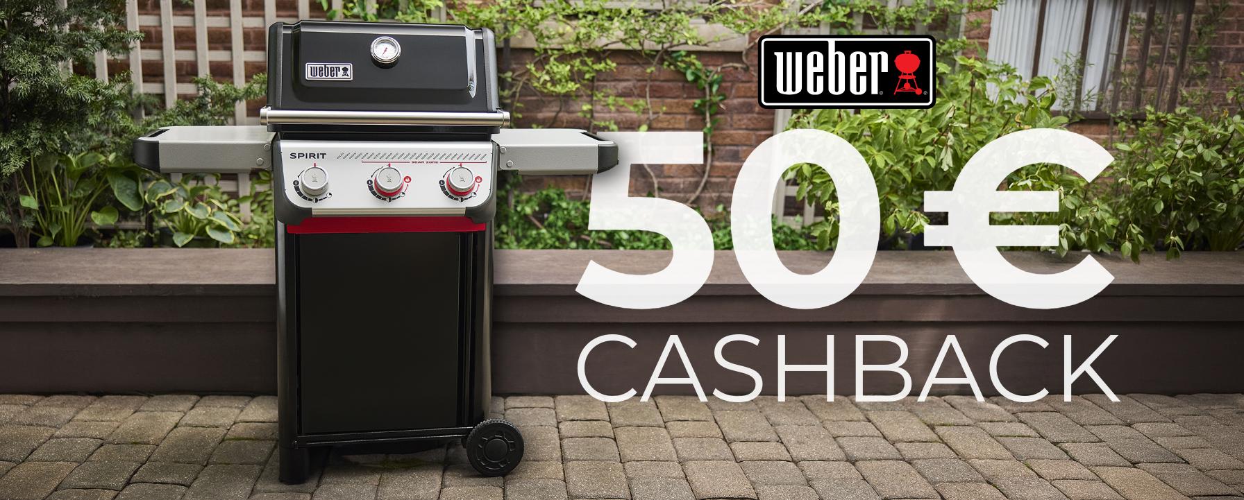 50 € Cashback: Weber Spirit Gasgrills