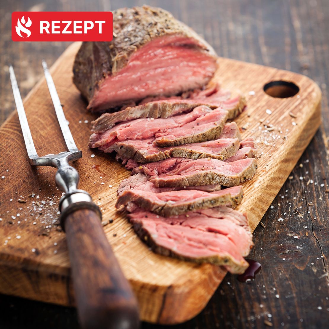 Schlichter Klassiker: Ein Roastbeef Steak grillen