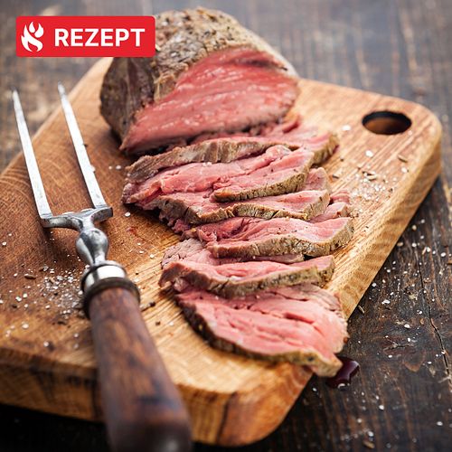 Schlichter Klassiker: Ein Roastbeef Steak grillen