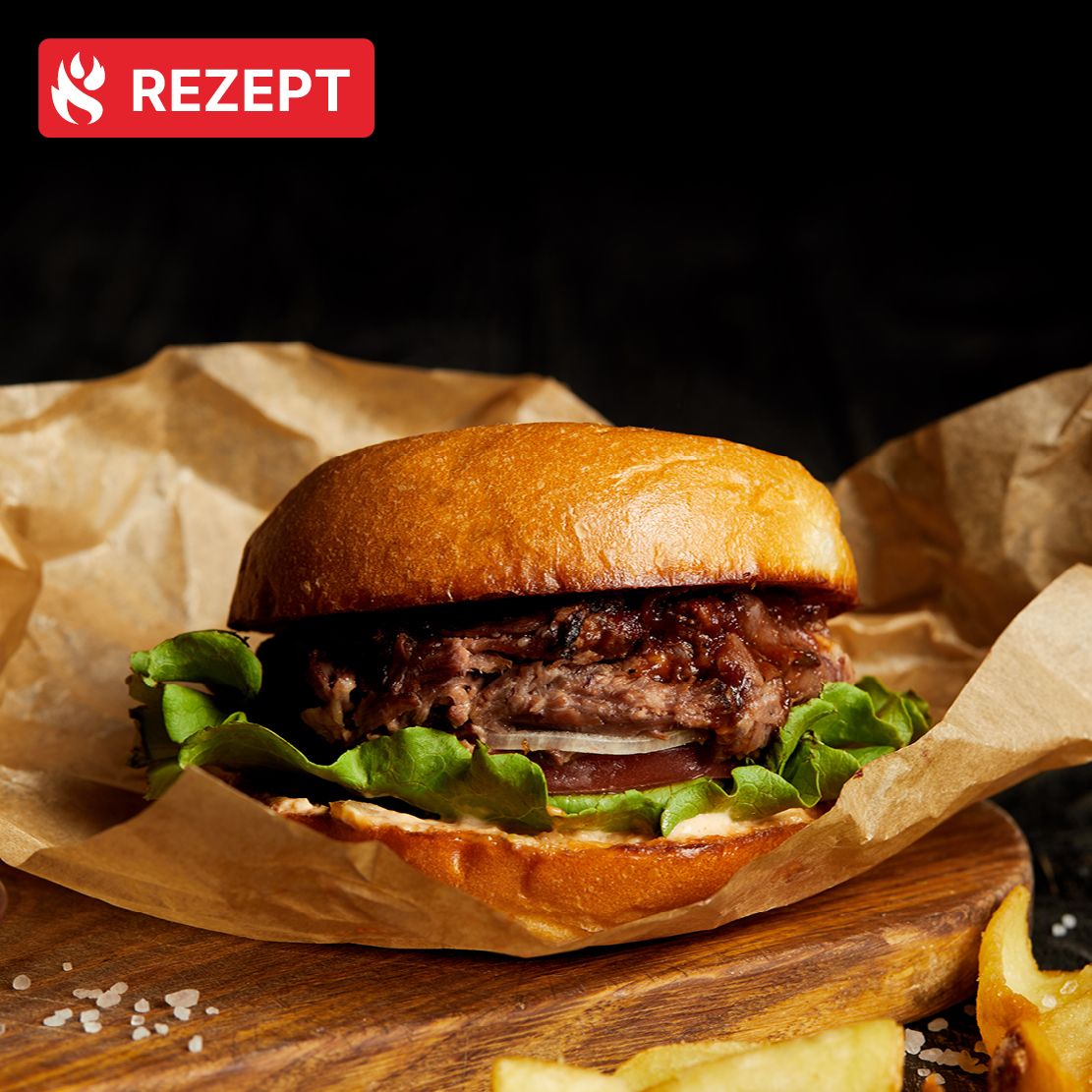 Burger vom Grill