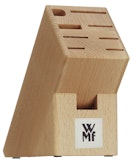 WMF Messerblock unbestückt, Buchenholz, passend für 6 Küchenmesser, 1 Fleischgabel, 1 Wetzstahl, 1 Küchenschere WMF Messerblock unbestückt, Buchenholz, passend für 6 Küchenmesser, 1 Fleischgabel, 1 Wetzstahl, 1 KüchenschereZubehörbild