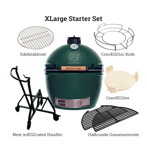 Big Green Egg Kamado XLARGE Starterset