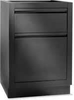 Napoleon Outdoorküche OASIS Mülleimerschrank mit Küchenrollenhalter, mattschwarz