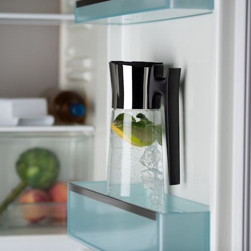 WMF Wasserkaraffe mit Griff 1,5 l schwarz Basic