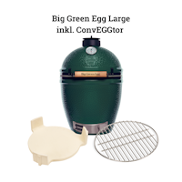 Big Green Egg Kamado Grill LARGE inkl. ConvEGGtor