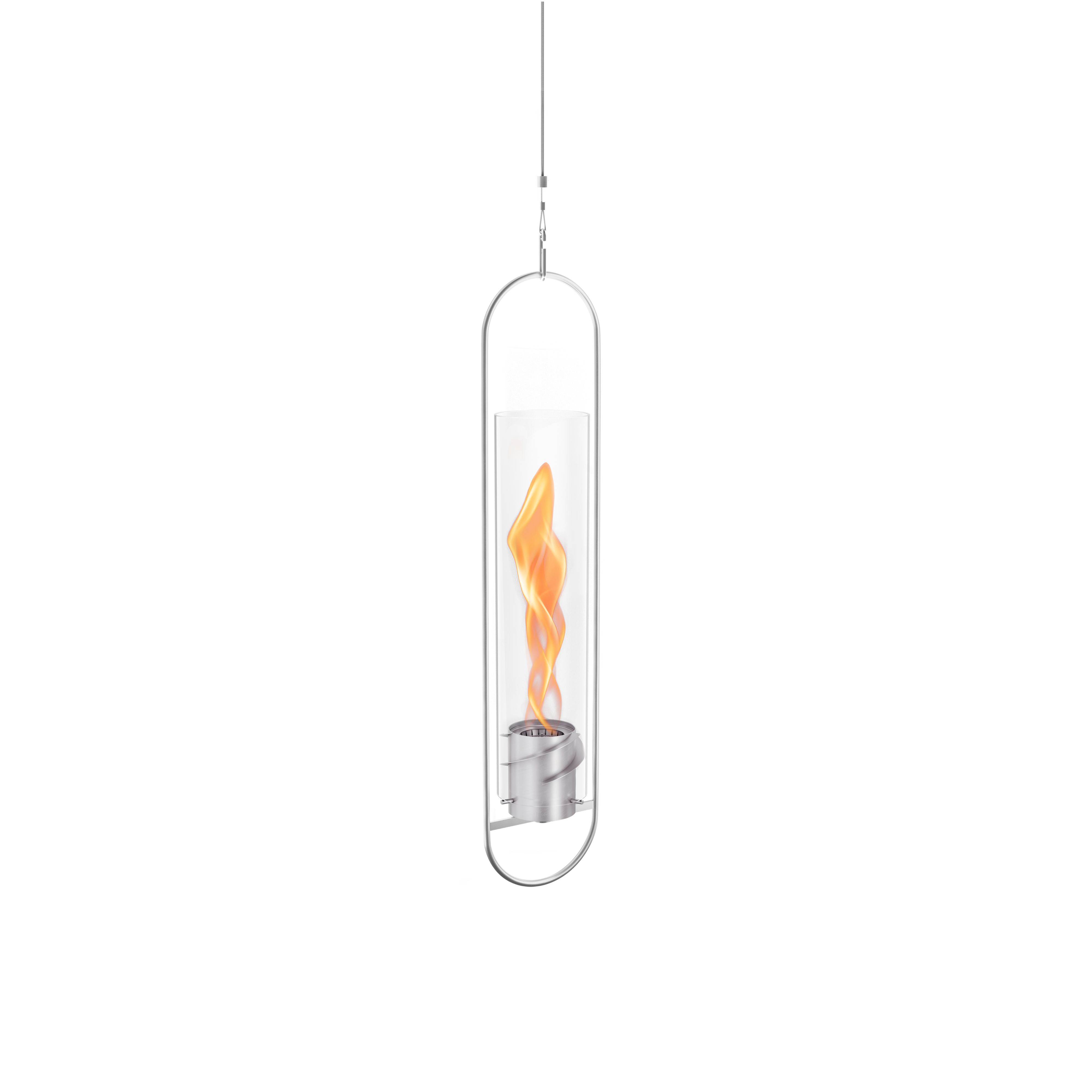 höfats SPIN 900 Hängefeuer silber