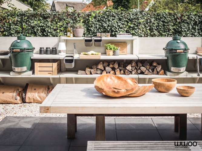 WWOO Designbeton-Outdoorküche Jais