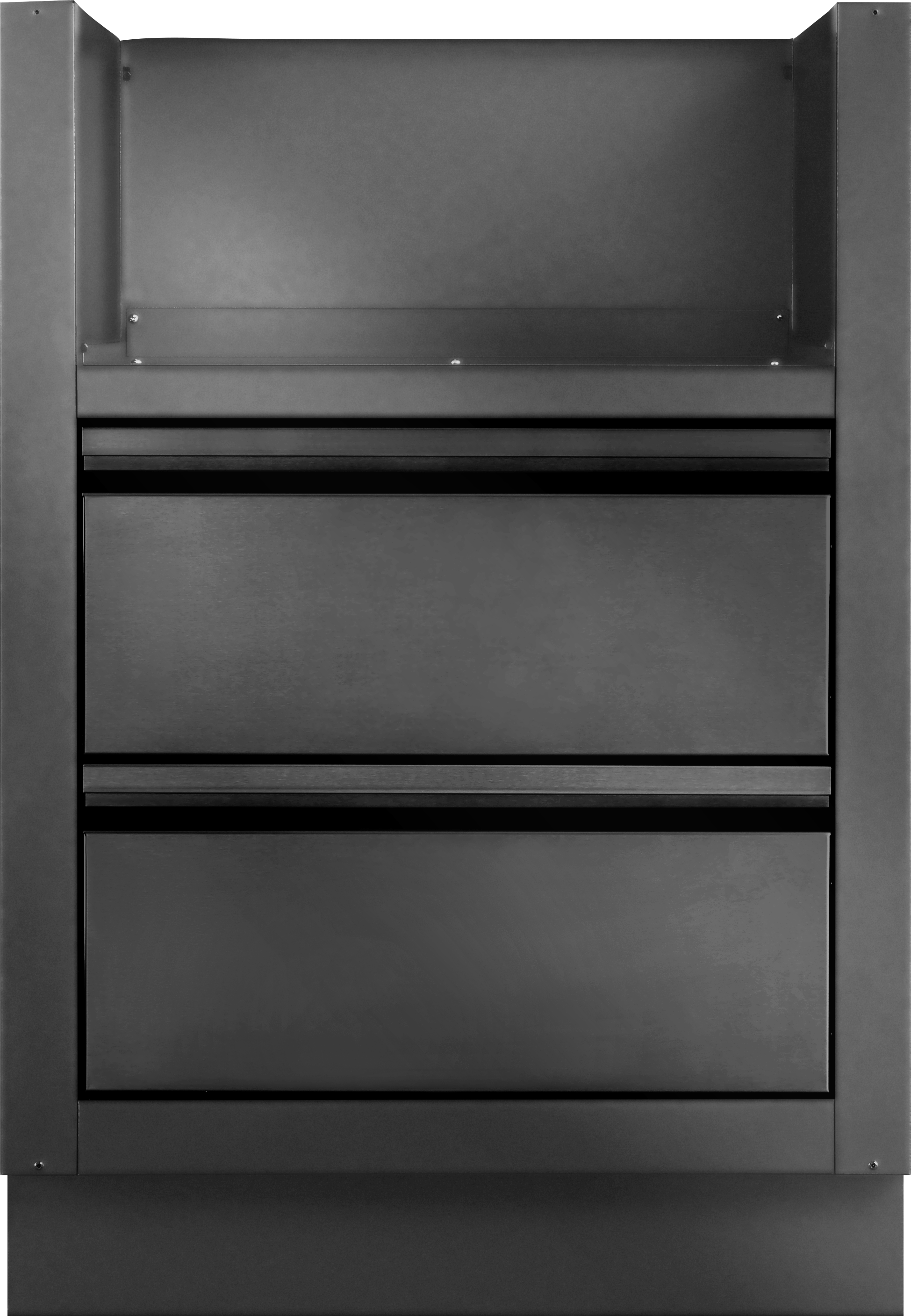 Napoleon Outdoorküche OASIS Seitenbrenner Einbauschrank für BIB18, mattschwarz