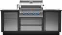 Vorschaubild Napoleon Outdoor Küche OASIS 105 inkl. Gas-Einbaugrill der Serie 700 und Einbau Sizzle Zone