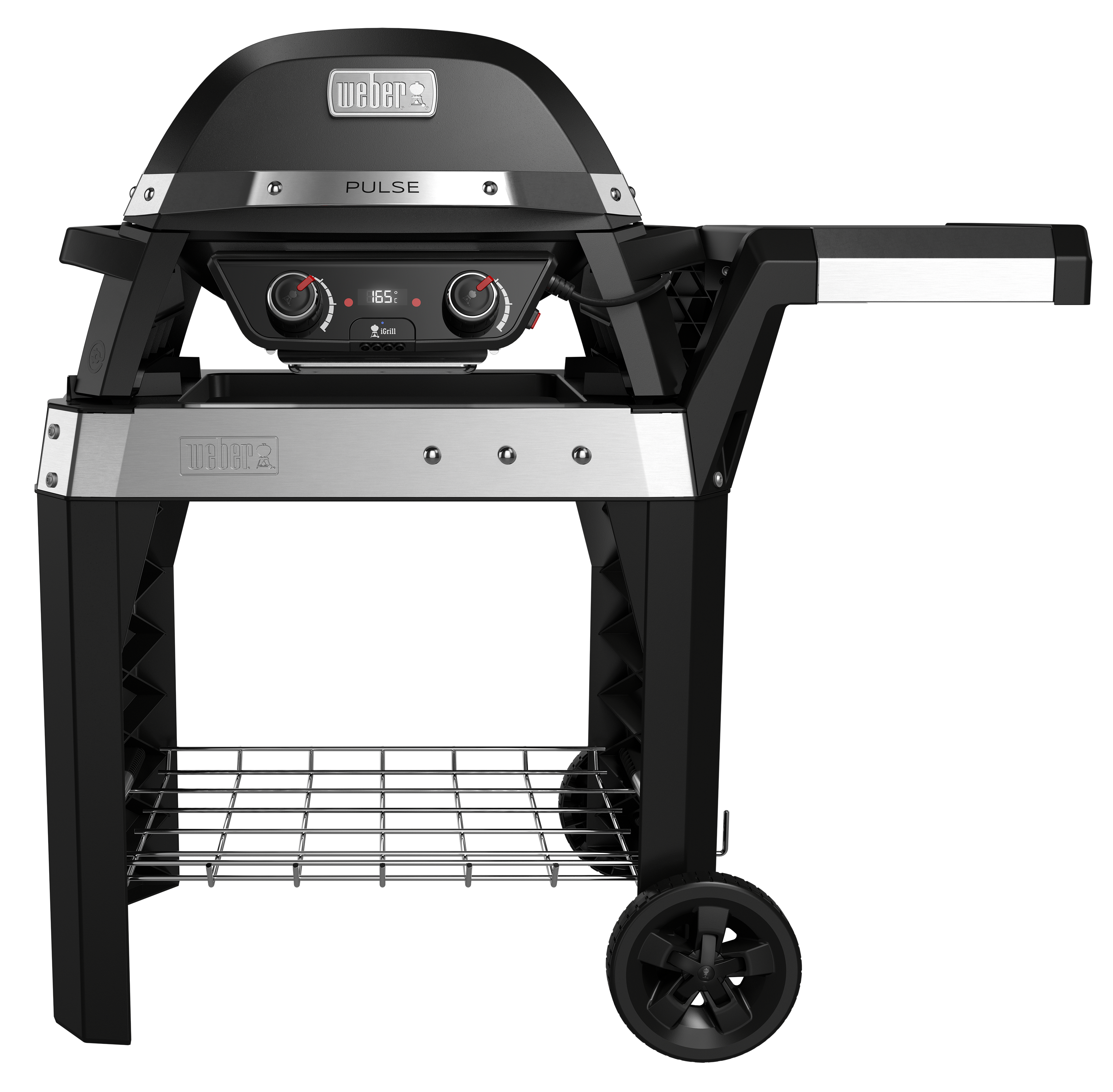 Weber Elektrogrill PULSE 2000 mit Rollwagen