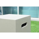 Vorschaubild Gardenforma Abdeckung for Gasflaschen, Beton-Optik grau, Faserbeton für 5kg Gasbehälter 