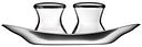 Vorschaubild WMF Ersatzglas Salz-/ Pfefferstreuer Wagenfeld Max und Moritz