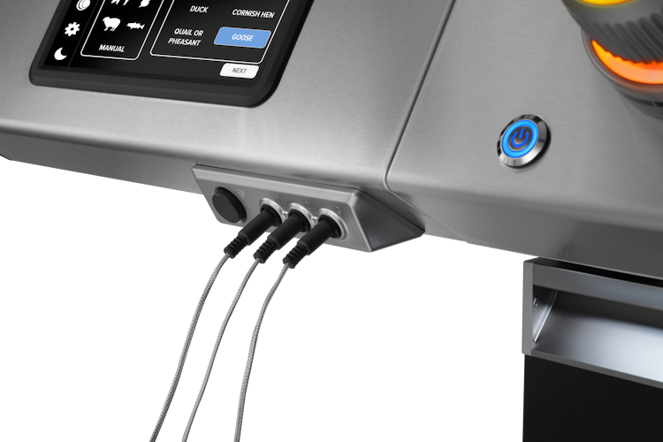 Napoleon Prestige PRO 500, Connected, Schwarz, inkl. Drehspieß