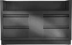 Napoleon GrillEinbauschrank BIPRO825, mattschwarz