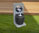 Vorschaubild Gardenforma Wasserspiel Bahia, Polyresin inkl. Pumpe und LED-Beleuchtung