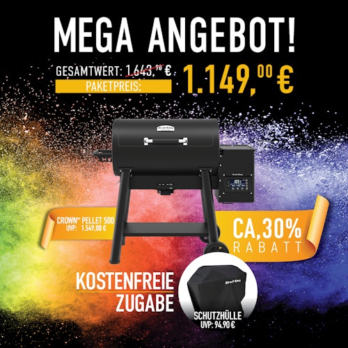 Broil King Pelletgrill CROWN PELLET 500 inkl. Schutzhülle