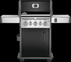 NAPOLEON Gasgrill ROGUE SE 425 mit Gußrosten, Schwarz, inkl. Drehspieß