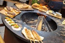 Vorschaubild OFYR Plancha Grill Classic Storage Corten 100