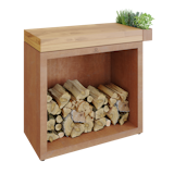 OFYR Butcher Block Storage 90 Corten Teakholz OFYR Butcher Block Storage 90 Corten TeakholzZubehörbild