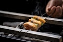 Vorschaubild Yakiniku Shichirin Yakitori Edelstahlstangen (2 Stück)
