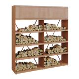 OFYR Holzregal Wood Storage Corten 200Zubehörbild