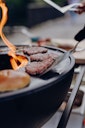 Vorschaubild höfats FIRE KITCHEN mit BOWL 57 Plancha-Grillset tief