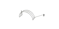 Yakiniku Zubehör-Halter für Gestell für 22" XLarge