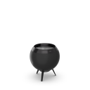 Vorschaubild höfats MOON 45 All Black Feuerschale mit niedrigem Fuß