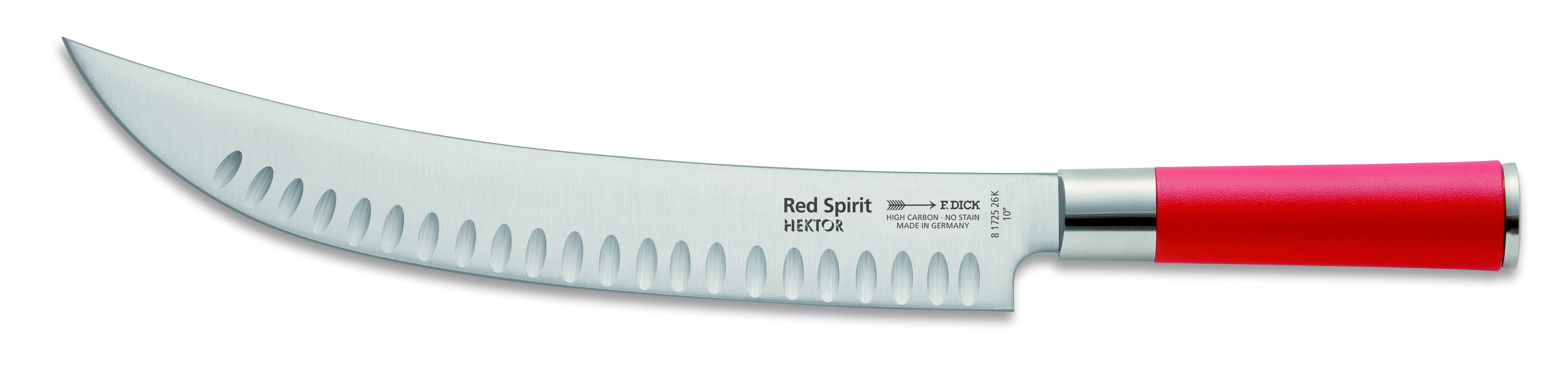 DICK Zerlegemesser RED SPIRIT mit Kullenschliff Hektor