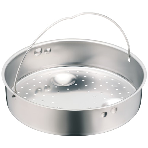 WMF Dampfgareinsatz mit Griff für Schnelltöpfe, 22 cm