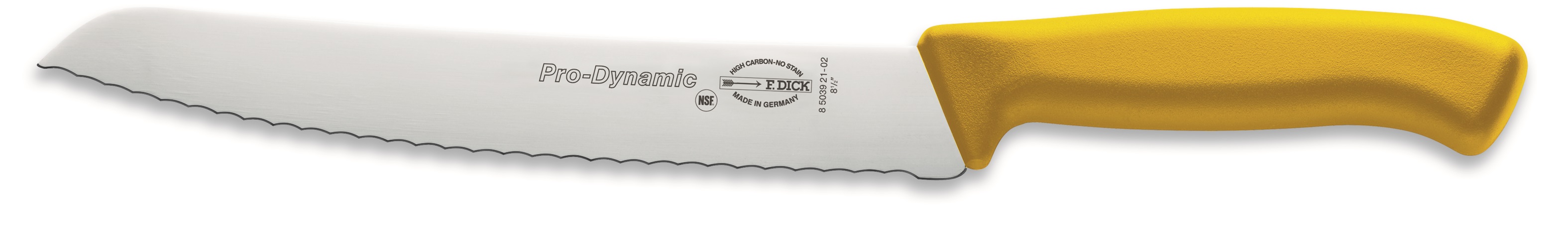 DICK Brotmesser PRODYNAMIC 21 cm gelb