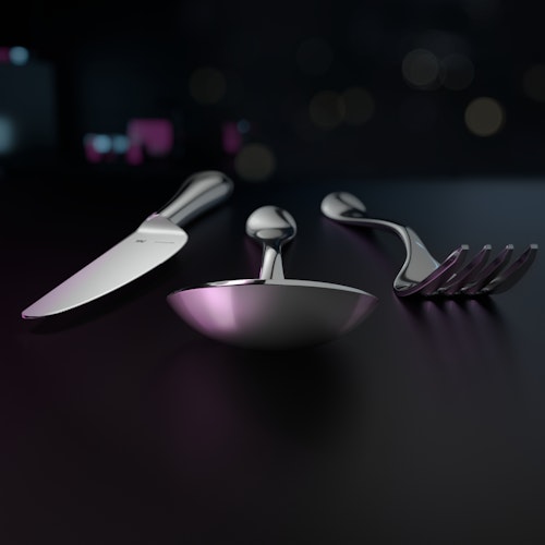 WMF Merit Besteck-Set, 30-teilig, Cromargan protect®