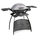 Vorschaubild Weber Q 2200 Stand Gasgrill Granit Grau (54120379)