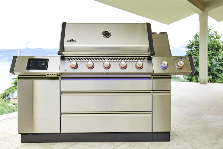 Napoleon Prestige PRO 665, Connected, Edelstahl, inkl. Drehspieß