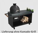 Vorschaubild OFYR Kamado Table Black 135 PRO Concrete TB