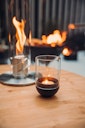 Vorschaubild höfats GRAVITY CANDLE Windlicht schwarz